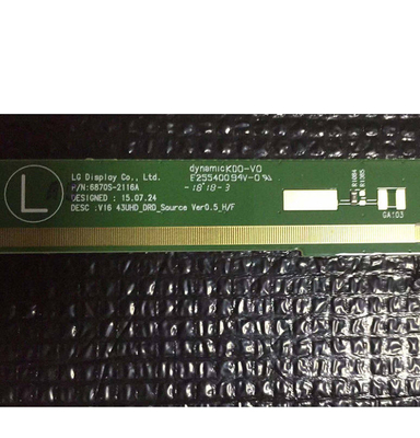 LC430EGY SJ M1 6870S-2116AはTVのパネルLGを43インチTVスクリーンの取り替え導いた